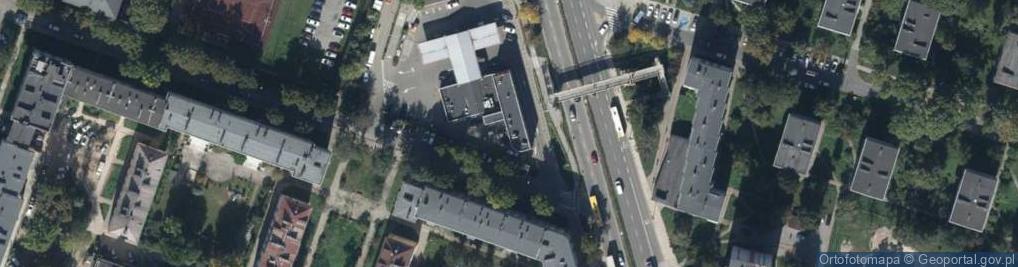 Zdjęcie satelitarne Źródłowa ul.
