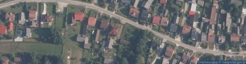 Zdjęcie satelitarne Źródlana ul.