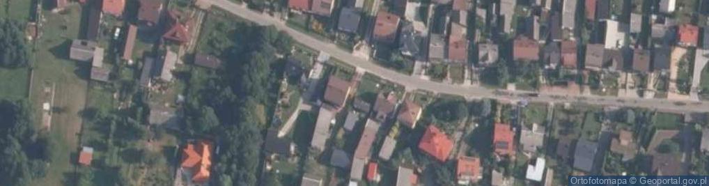 Zdjęcie satelitarne Źródlana ul.