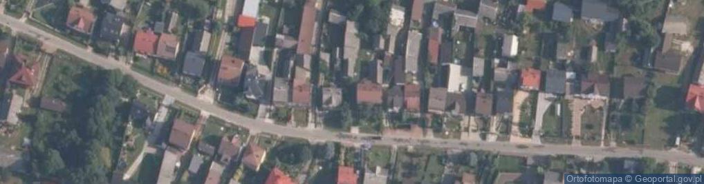 Zdjęcie satelitarne Źródlana ul.