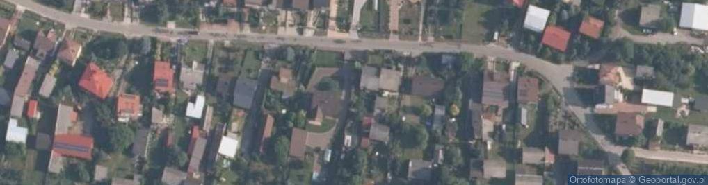 Zdjęcie satelitarne Źródlana ul.