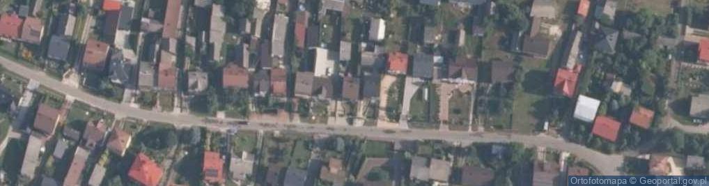 Zdjęcie satelitarne Źródlana ul.