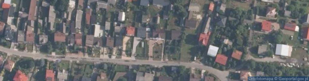 Zdjęcie satelitarne Źródlana ul.
