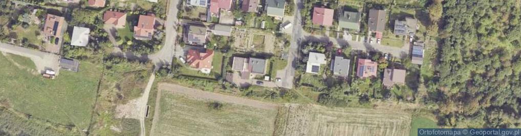 Zdjęcie satelitarne Źródlana ul.