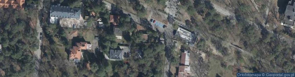 Zdjęcie satelitarne Źródlana ul.