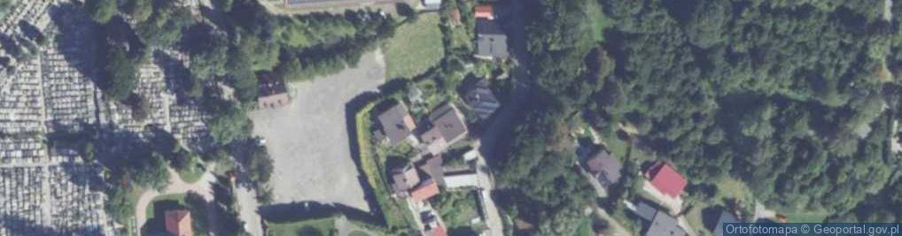 Zdjęcie satelitarne Źródlana ul.