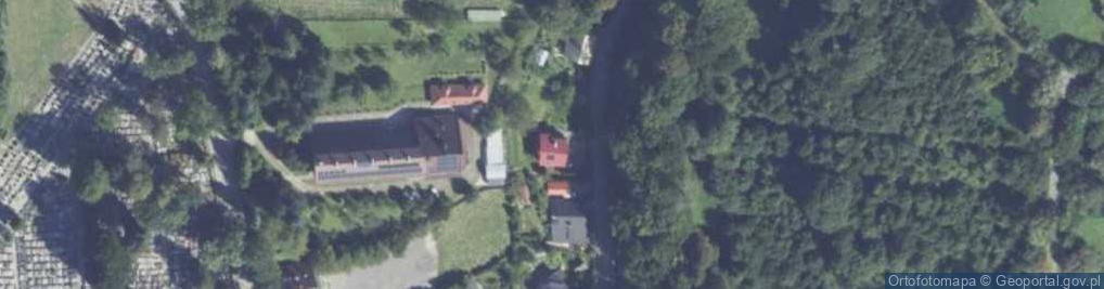 Zdjęcie satelitarne Źródlana ul.