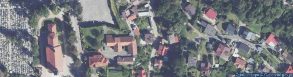 Zdjęcie satelitarne Źródlana ul.