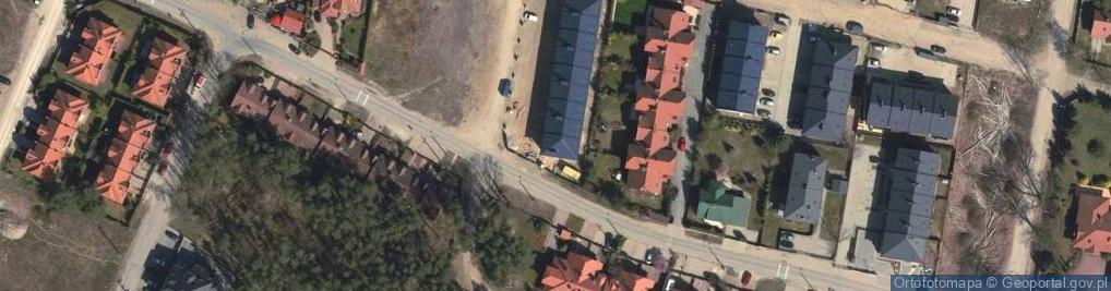 Zdjęcie satelitarne Źródlana ul.