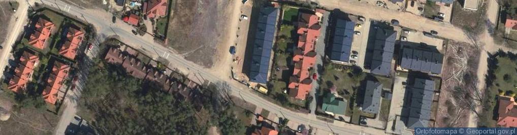 Zdjęcie satelitarne Źródlana ul.