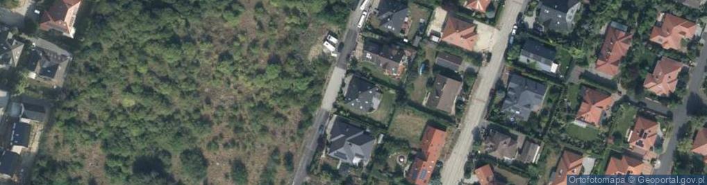 Zdjęcie satelitarne Źródlana ul.