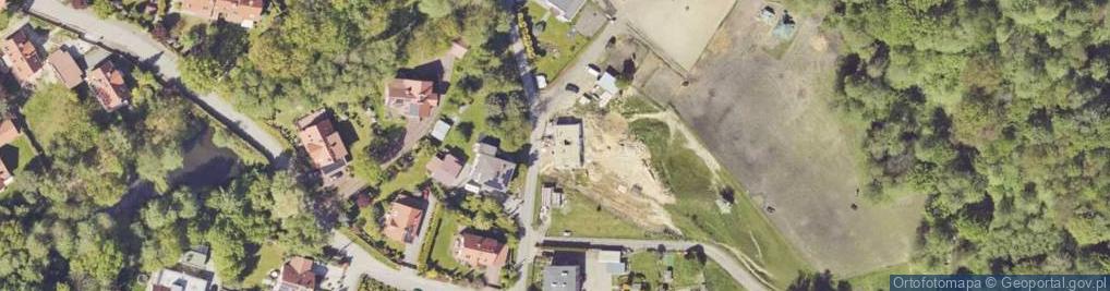 Zdjęcie satelitarne Źródlana ul.