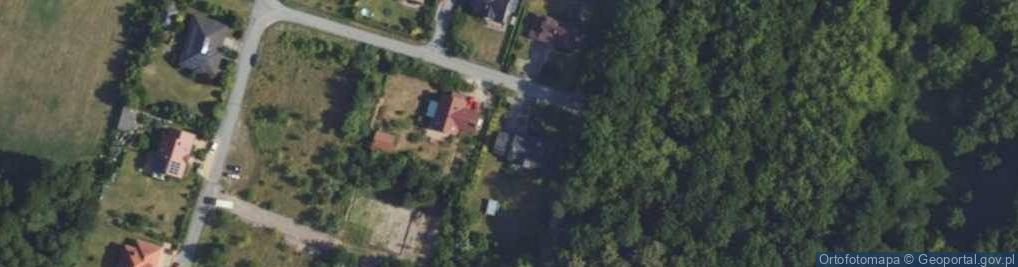 Zdjęcie satelitarne Źródlana ul.