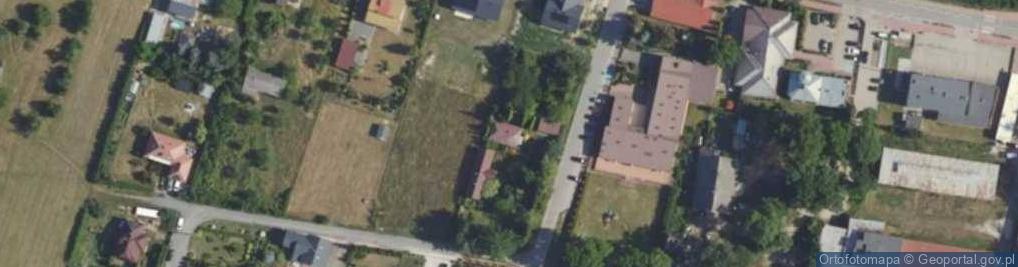 Zdjęcie satelitarne Źródlana ul.