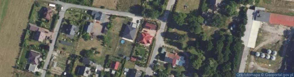 Zdjęcie satelitarne Źródlana ul.