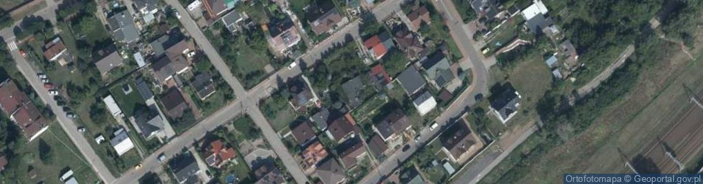 Zdjęcie satelitarne Źródlana ul.