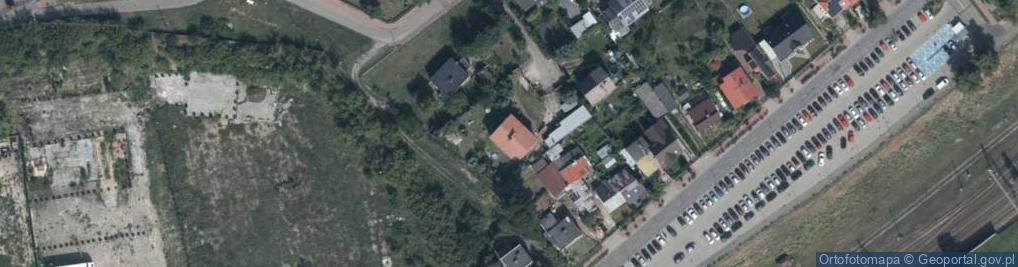 Zdjęcie satelitarne Źródlana ul.