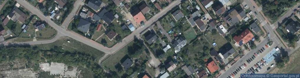 Zdjęcie satelitarne Źródlana ul.