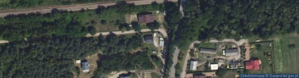 Zdjęcie satelitarne Źródlana ul.