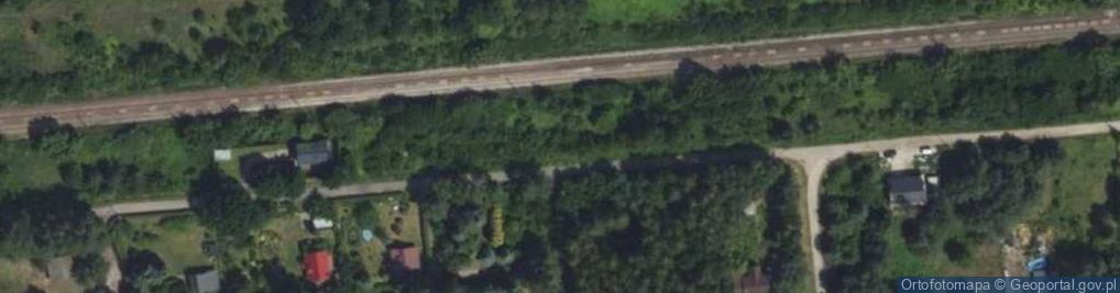 Zdjęcie satelitarne Źródlana ul.