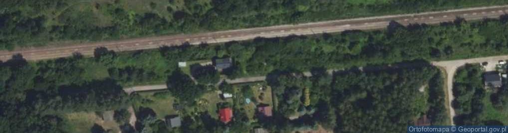 Zdjęcie satelitarne Źródlana ul.