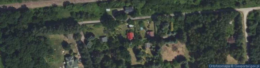 Zdjęcie satelitarne Źródlana ul.