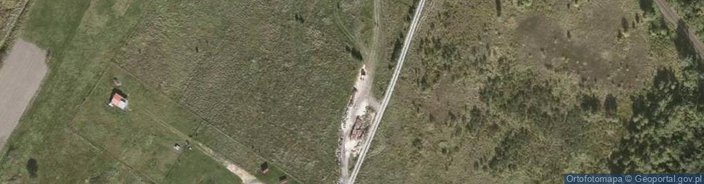 Zdjęcie satelitarne Źródlana ul.