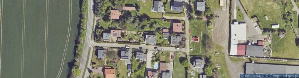 Zdjęcie satelitarne Źródlana ul.