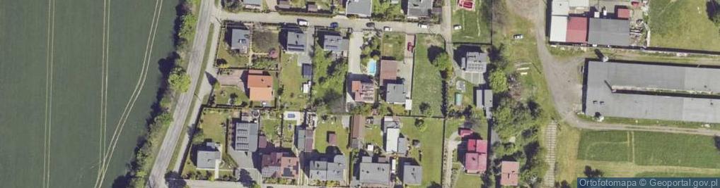 Zdjęcie satelitarne Źródlana ul.