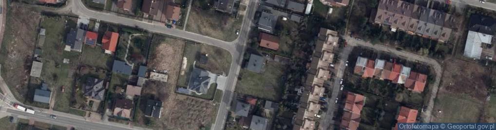 Zdjęcie satelitarne Źródlana ul.