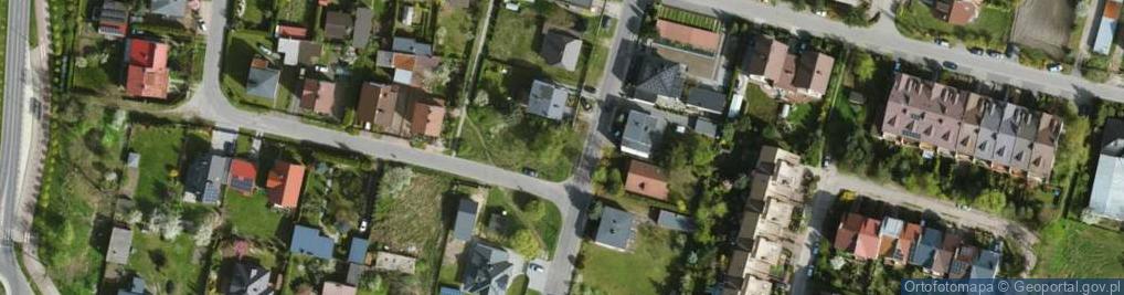 Zdjęcie satelitarne Źródlana ul.