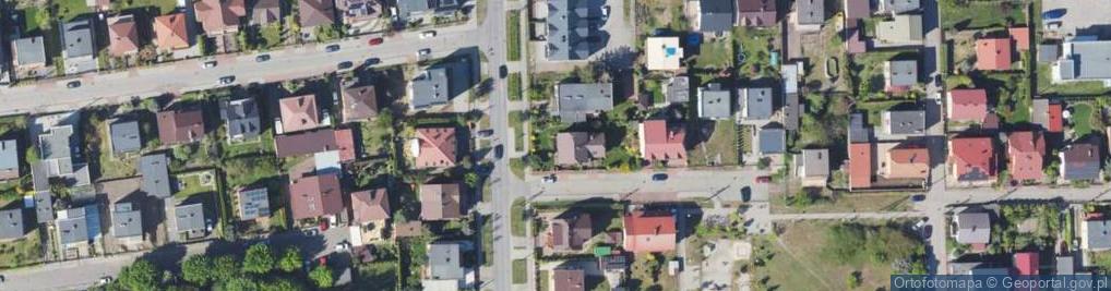 Zdjęcie satelitarne Źródlana ul.