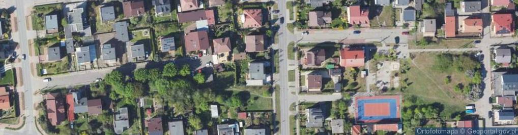 Zdjęcie satelitarne Źródlana ul.
