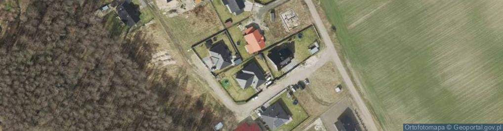 Zdjęcie satelitarne Źródlana ul.