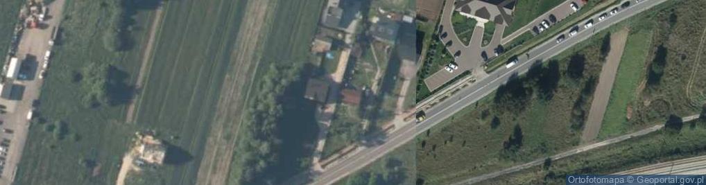 Zdjęcie satelitarne Źródlana ul.