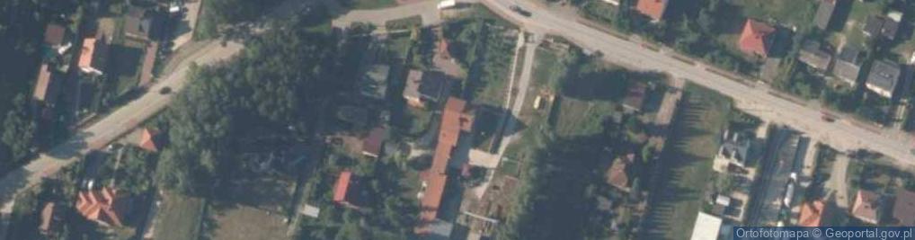 Zdjęcie satelitarne Źródlana ul.