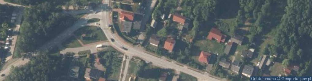 Zdjęcie satelitarne Źródlana ul.