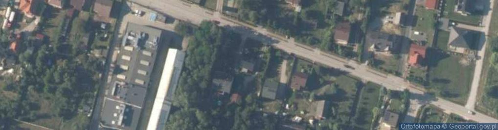 Zdjęcie satelitarne Źródlana ul.