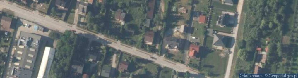 Zdjęcie satelitarne Źródlana ul.
