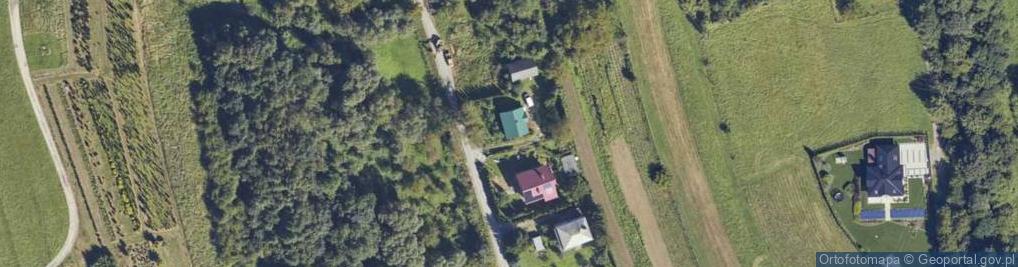 Zdjęcie satelitarne Źródlana ul.