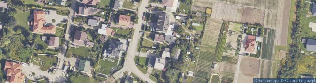 Zdjęcie satelitarne Źródłowa ul.