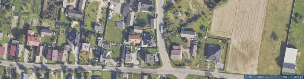 Zdjęcie satelitarne Źródłowa ul.