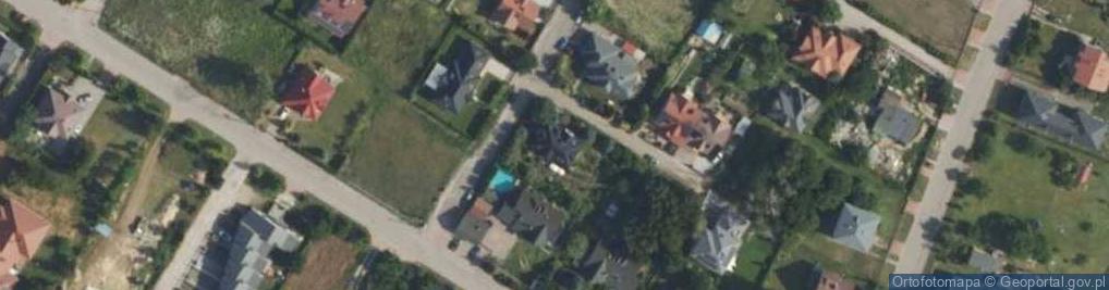 Zdjęcie satelitarne Źródlana ul.