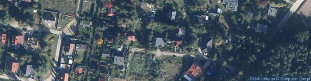 Zdjęcie satelitarne Źródlana ul.