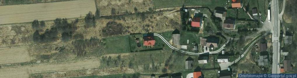 Zdjęcie satelitarne Źródlana ul.