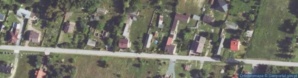 Zdjęcie satelitarne Źródlana ul.