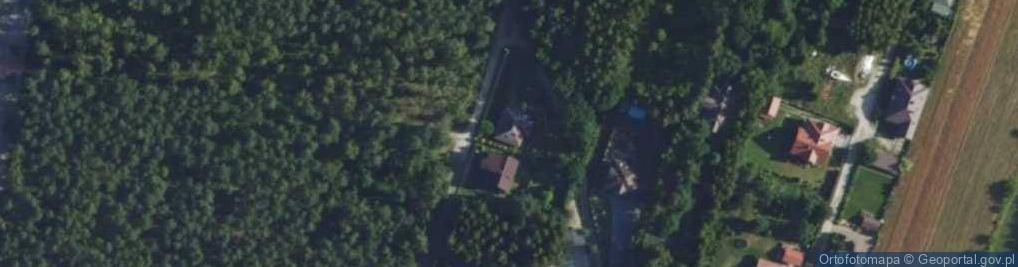 Zdjęcie satelitarne Źródlana ul.