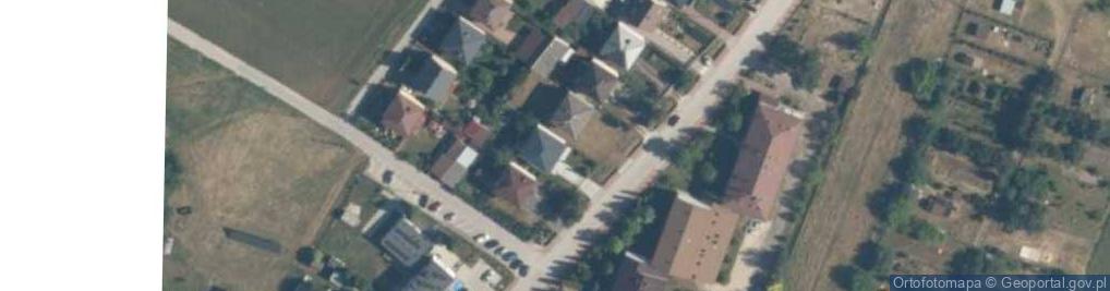 Zdjęcie satelitarne Źródłowa ul.
