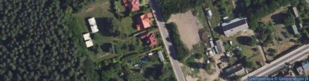 Zdjęcie satelitarne Źródlana ul.