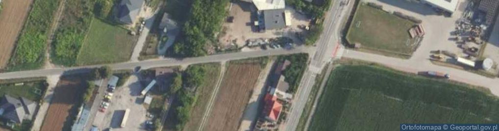 Zdjęcie satelitarne Źródlana ul.